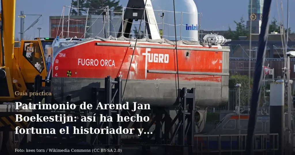 Patrimonio de Arend Jan Boekestijn: así ha hecho fortuna el historiador y podcaster neerlandés
