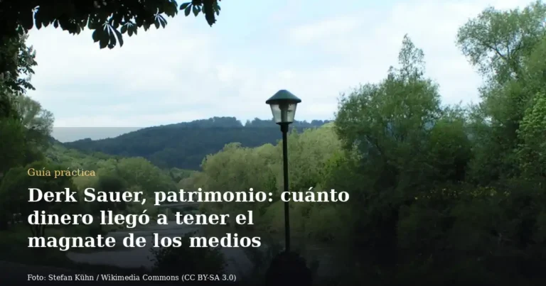 Derk Sauer, patrimonio: cuánto dinero llegó a tener el magnate de los medios