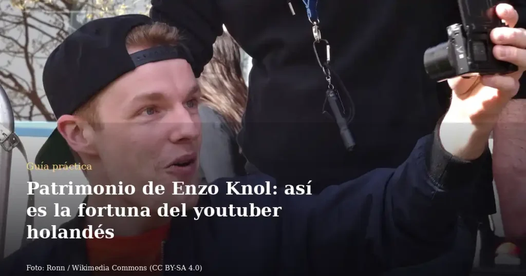 Patrimonio de Enzo Knol: así es la fortuna del youtuber holandés