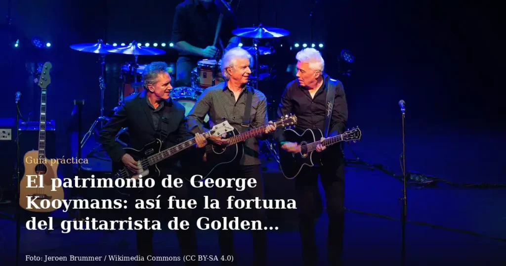 El patrimonio de George Kooymans: así fue la fortuna del guitarrista de Golden Earring