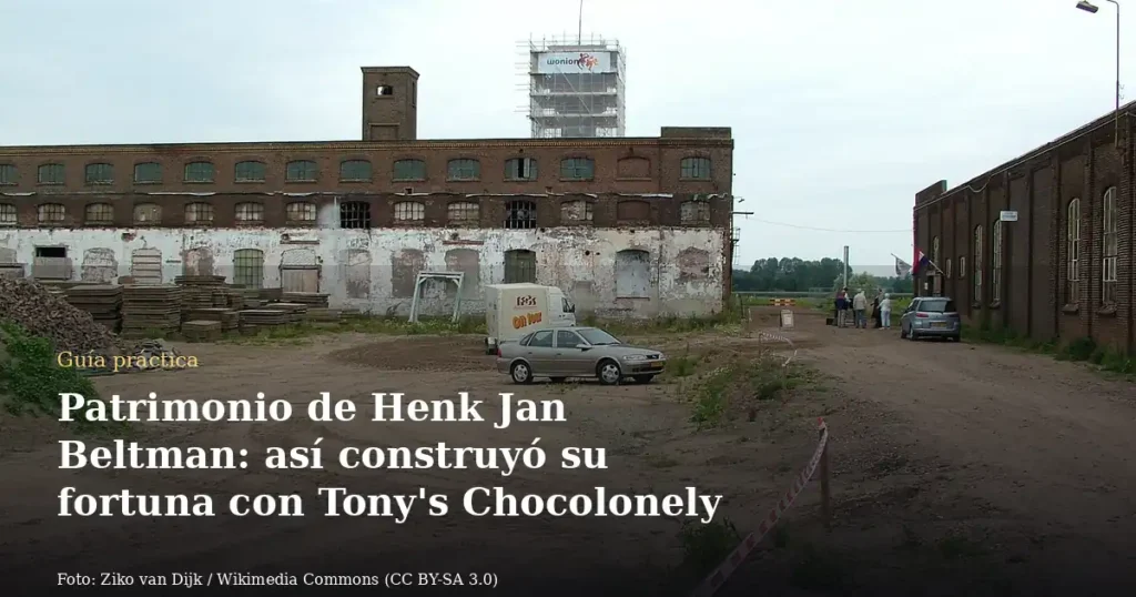Patrimonio de Henk Jan Beltman: así construyó su fortuna con Tony's Chocolonely
