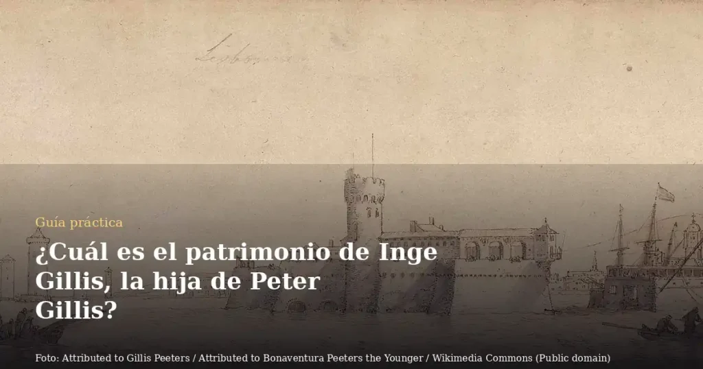 ¿Cuál es el patrimonio de Inge Gillis, la hija de Peter Gillis?