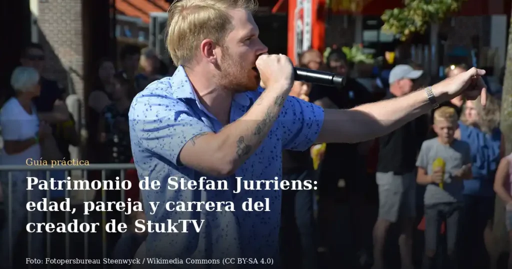 Patrimonio de Stefan Jurriens: edad, pareja y carrera del creador de StukTV